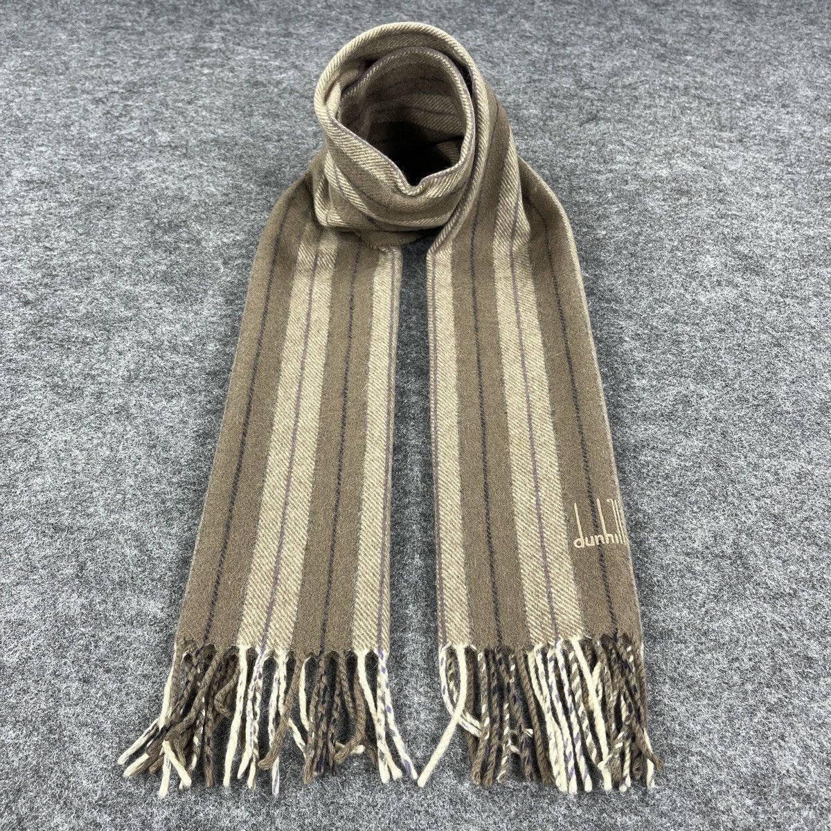 Alfred Dunhill × Vintage Vintage Dunhill Scarf / Muffler / Neckwear T997 Size ONE SIZE - 5 Thumbnail