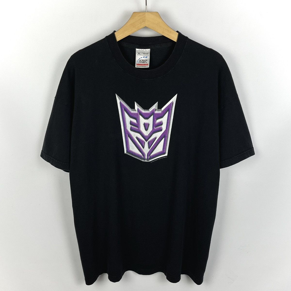 Vintage Vintage Transformers Decepticons Movie Promo T Shirt 2001 Size US XL / EU 56 / 4 - 1 Thumbnail
