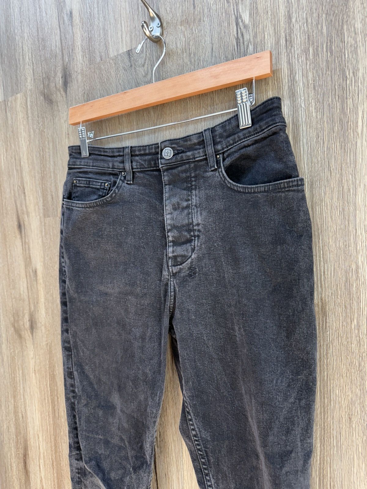 Ksubi Ksubi Black Denim Jeans Size US 30 / EU 46 - 4 Thumbnail