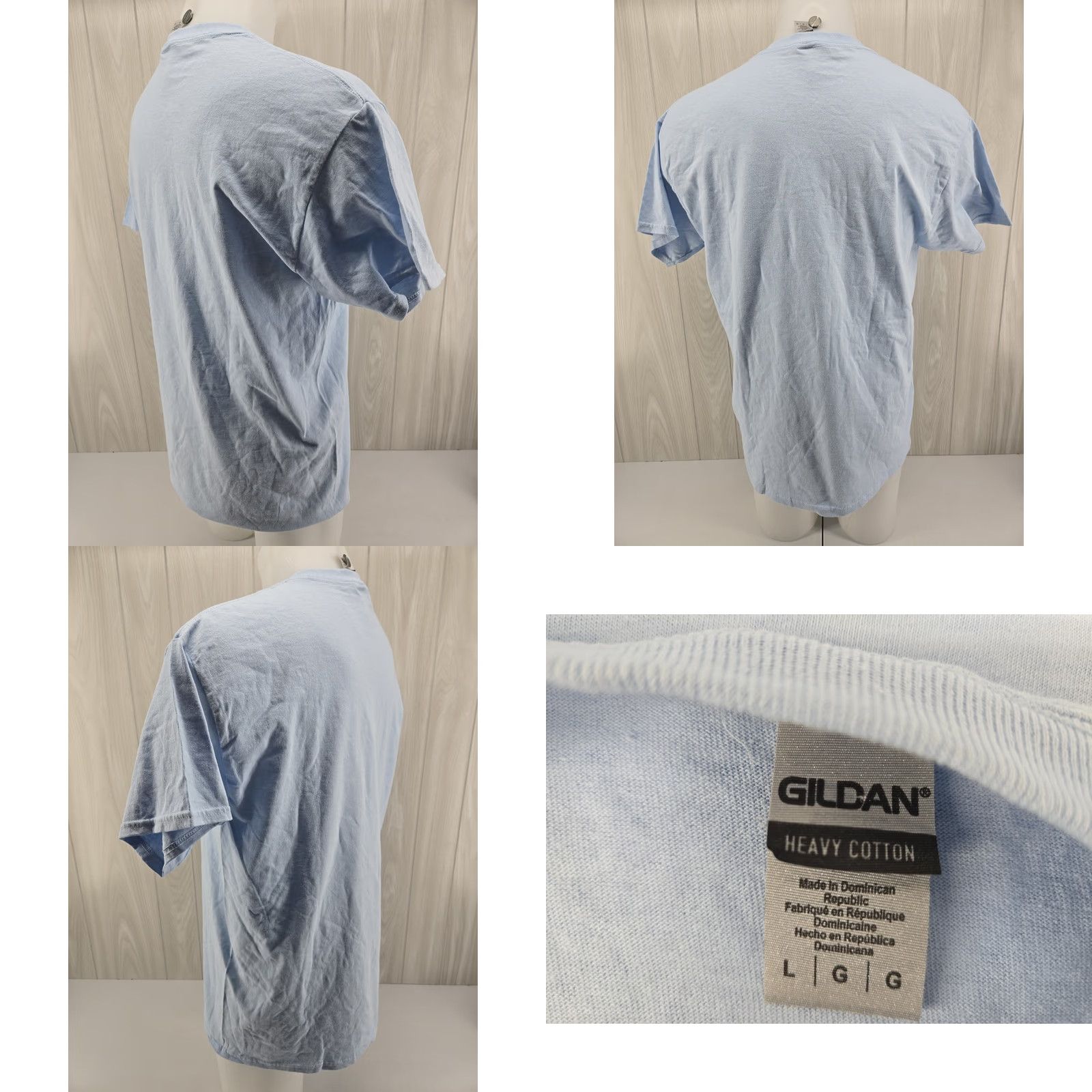 Gildan Norwegian Cruise Line Panama Canal T Shirt Mens L Blue Short Sleeve Gildan 100% Cotton Logo Vintage: No Size US L / EU 52-54 / 3 - 8 Thumbnail