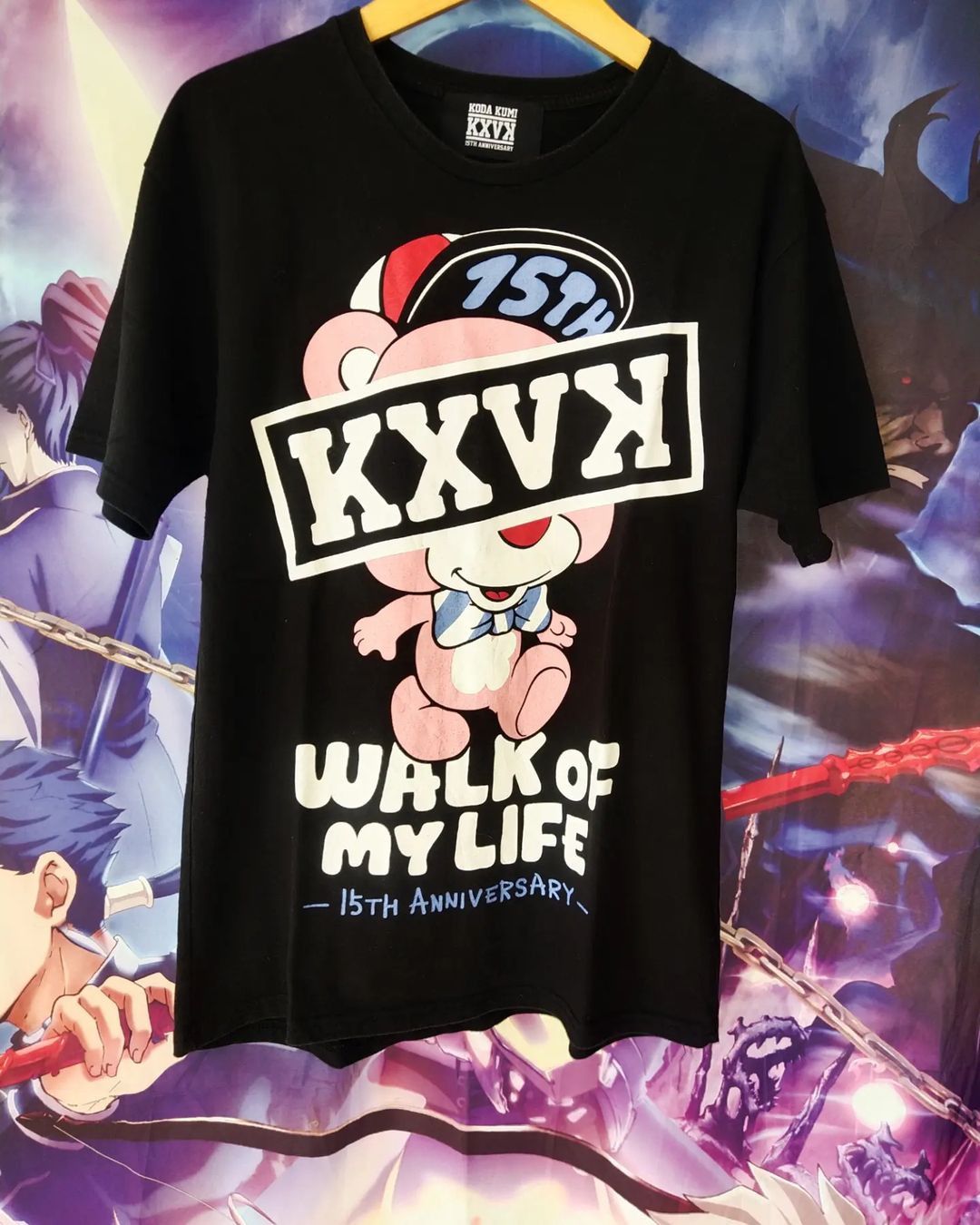 Anime × Band Tees × Japanese Brand Koda Kumi Walk of My Life 15th Anniversary Music Tees Size US L / EU 52-54 / 3 - 1 Thumbnail