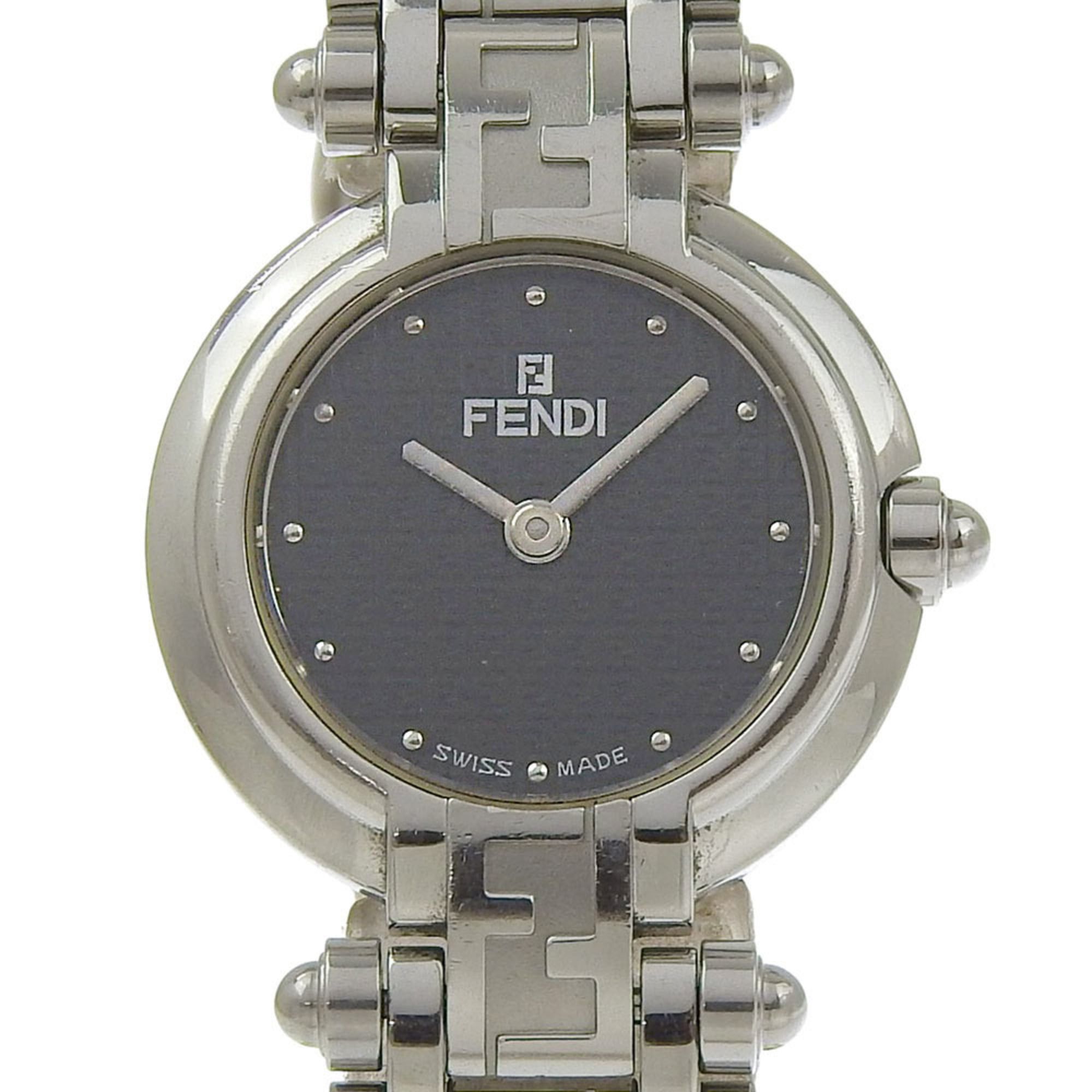 Fendi Fendi Olologi Women's Watch, 750L Stainless Steel, Quartz Movement, Analog Display, Black Dial Size ONE SIZE - 1 Thumbnail