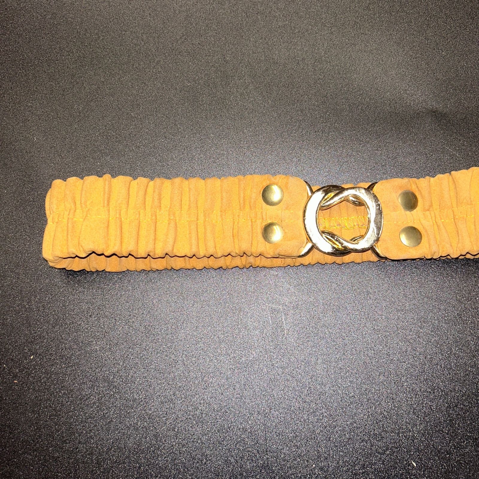 Other Women's Amber Tan Brown Stretch Cinch Broad Belt Women's Size ONE SIZE - 2 Thumbnail