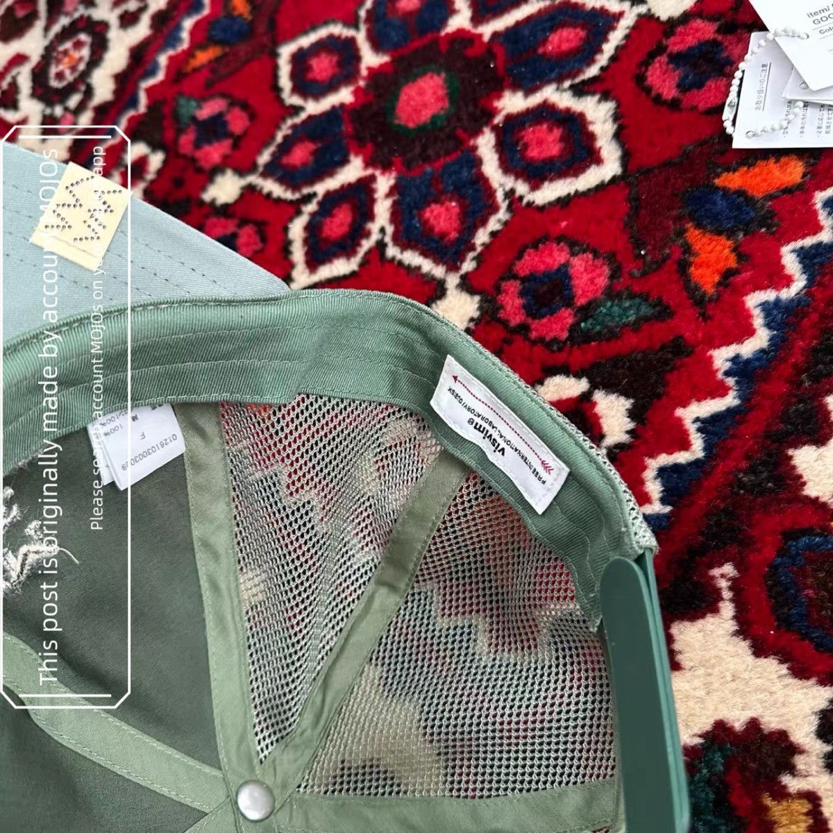 Visvim Visvim 26SS Goodyear II Cap Green mo.jos54011 Size ONE SIZE - 6 Thumbnail