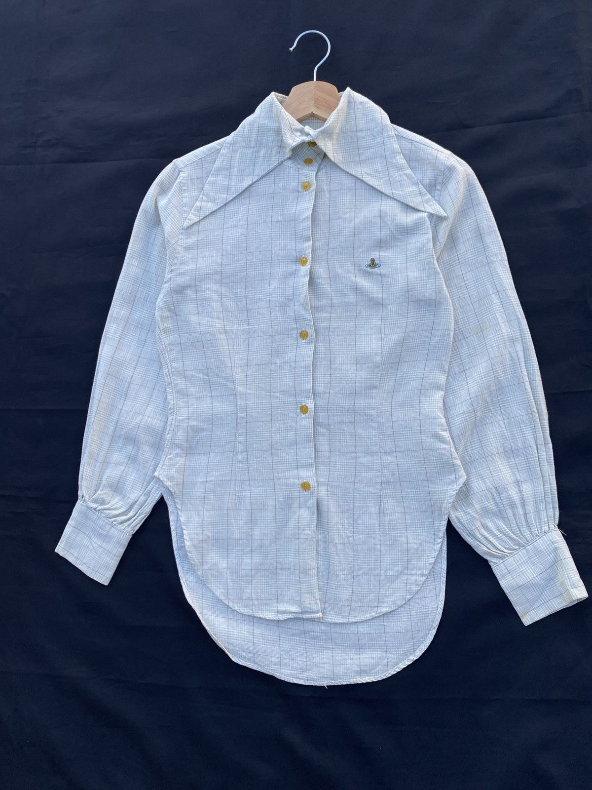 Vivienne Westwood Rare Vintage Vivienne Westwood Women Buttons Up Collar Shirt Size S / US 4 / IT 40 - 3 Thumbnail