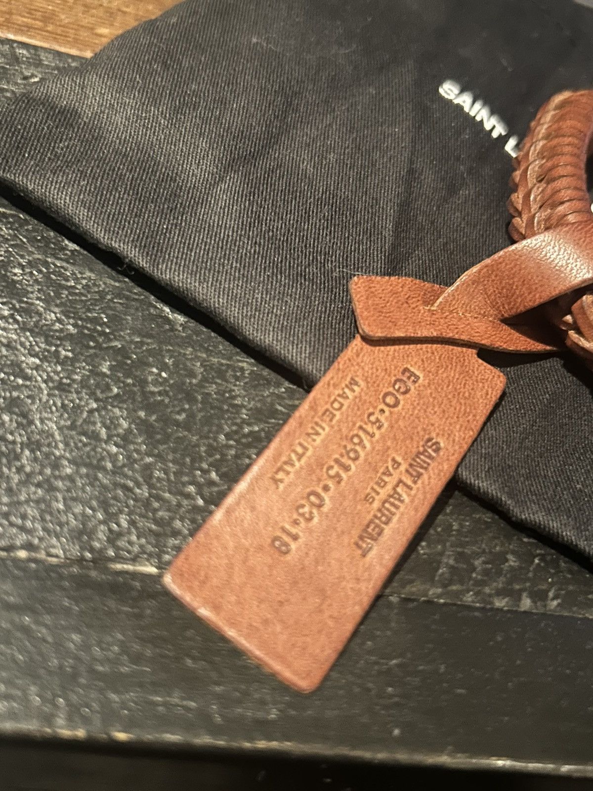 Yves Saint Laurent Yves Saint Laurent Leather bracelet Size ONE SIZE - 2 Thumbnail