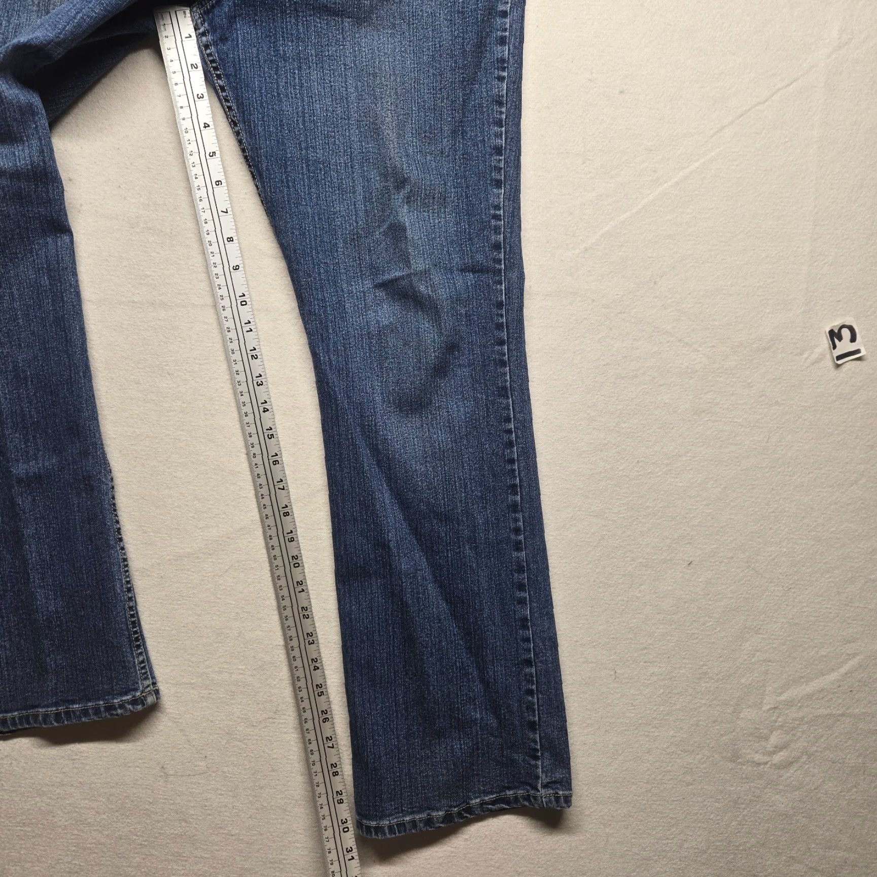 Vintage VINTAGE Lena Jeans Women's Straight Leg Jeans Size 14 Dark Wash Cotton Spandex Comfortable Classic Size 36" / US 14 / IT 50 - 6 Thumbnail