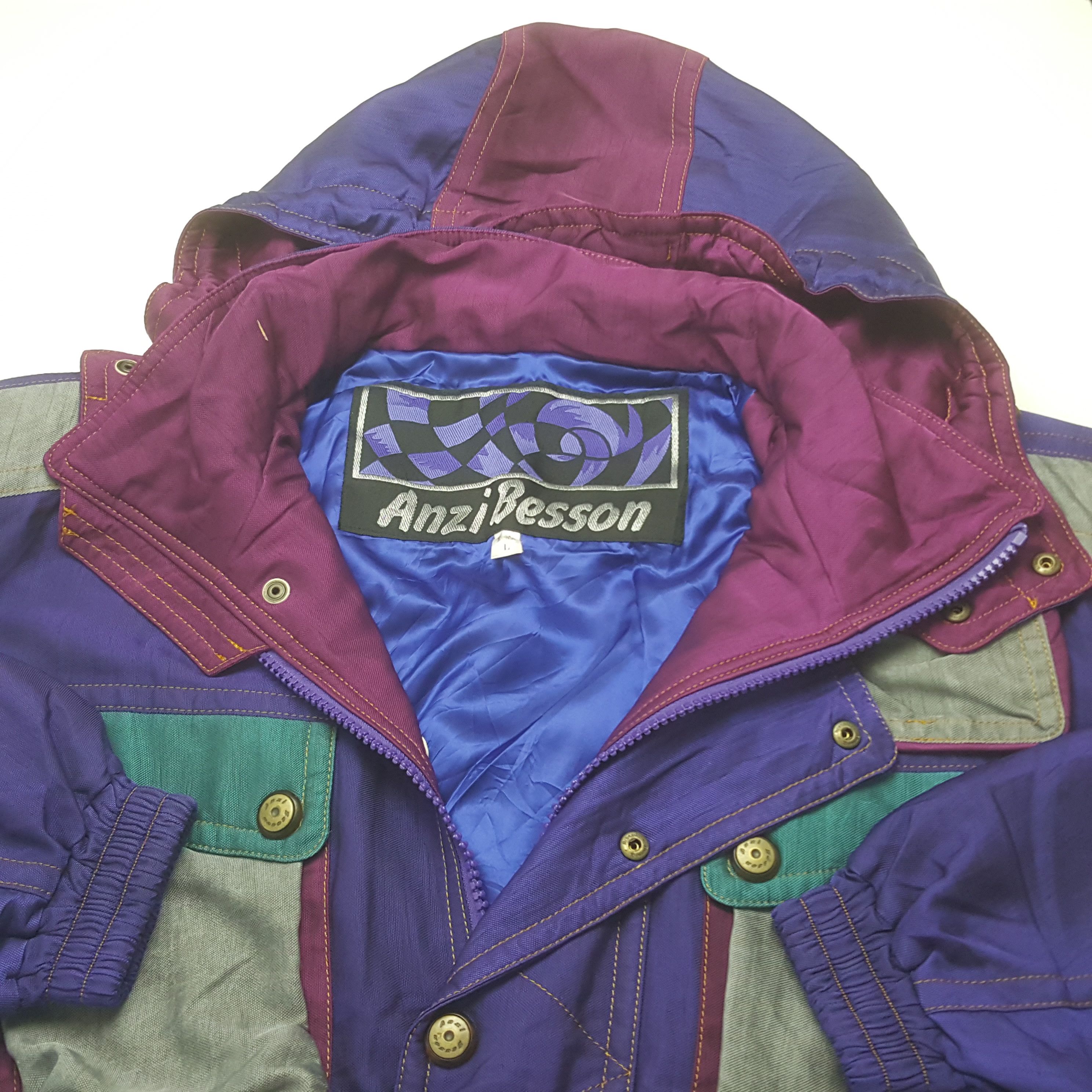 Japanese Brand Vintage Anzi Besson Sports Ski Winter Jacket Size US M / EU 48-50 / 2 - 4 Thumbnail