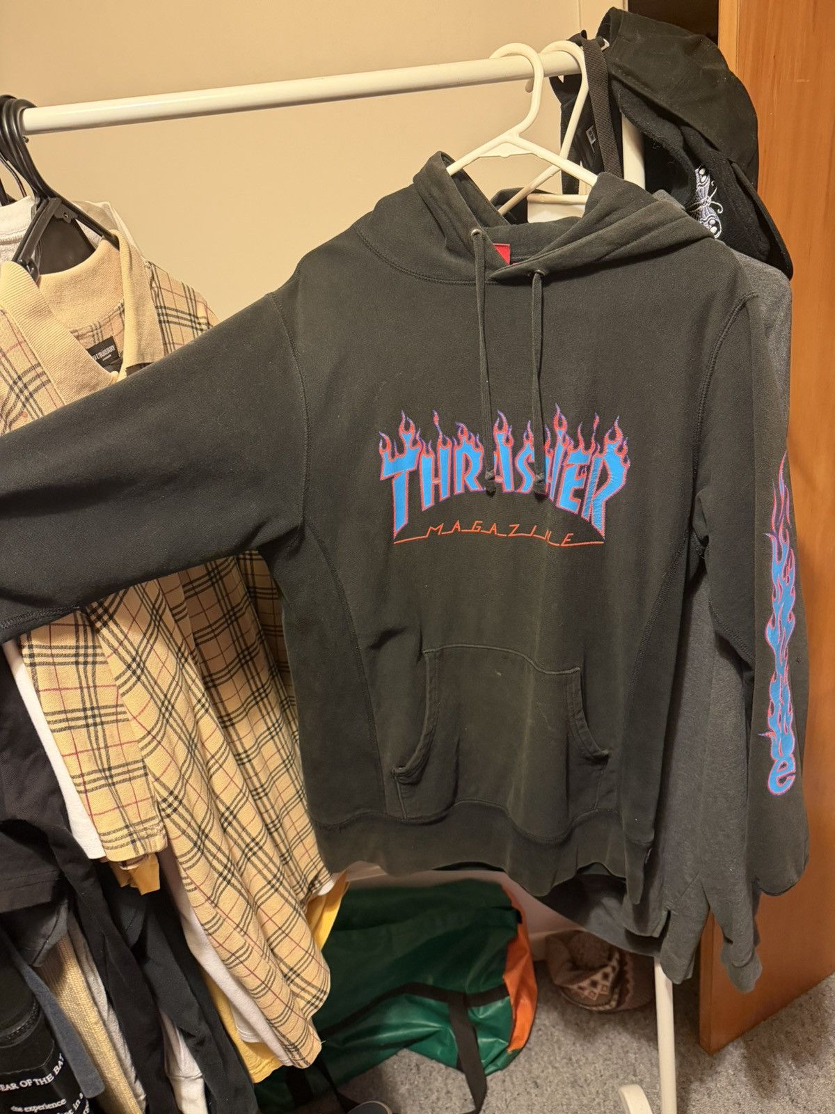 Supreme × Thrasher Preloved Supreme x Thrasher Hoodie 2015 medium Size US M / EU 48-50 / 2 - 1 Thumbnail