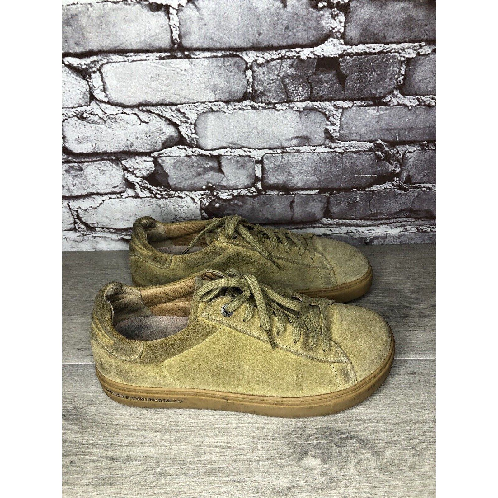 Birkenstock Birkenstock Brown Suede Lace Up Low Comfort Sneakers Shoes W Size US 10 / IT 40 - 18 Thumbnail