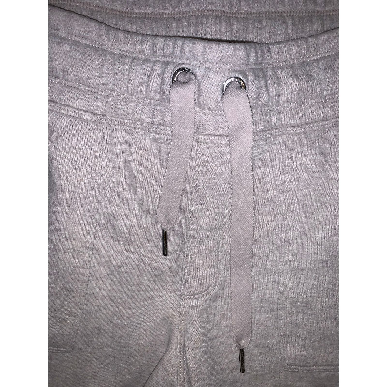 Calvin Klein Calvin Klein Cargo Sweatpants Mens Large Light Grey Size US 32 / EU 48 - 5 Thumbnail