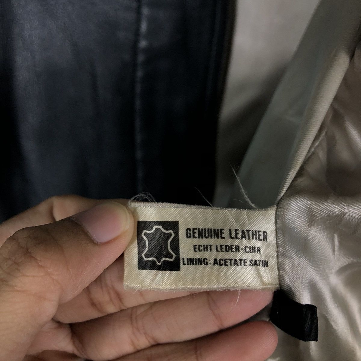 Japanese Brand 🔥Vintage Biker Leather Jacket Double Collar Issey Miyake Size US M / EU 48-50 / 2 - 19 Thumbnail