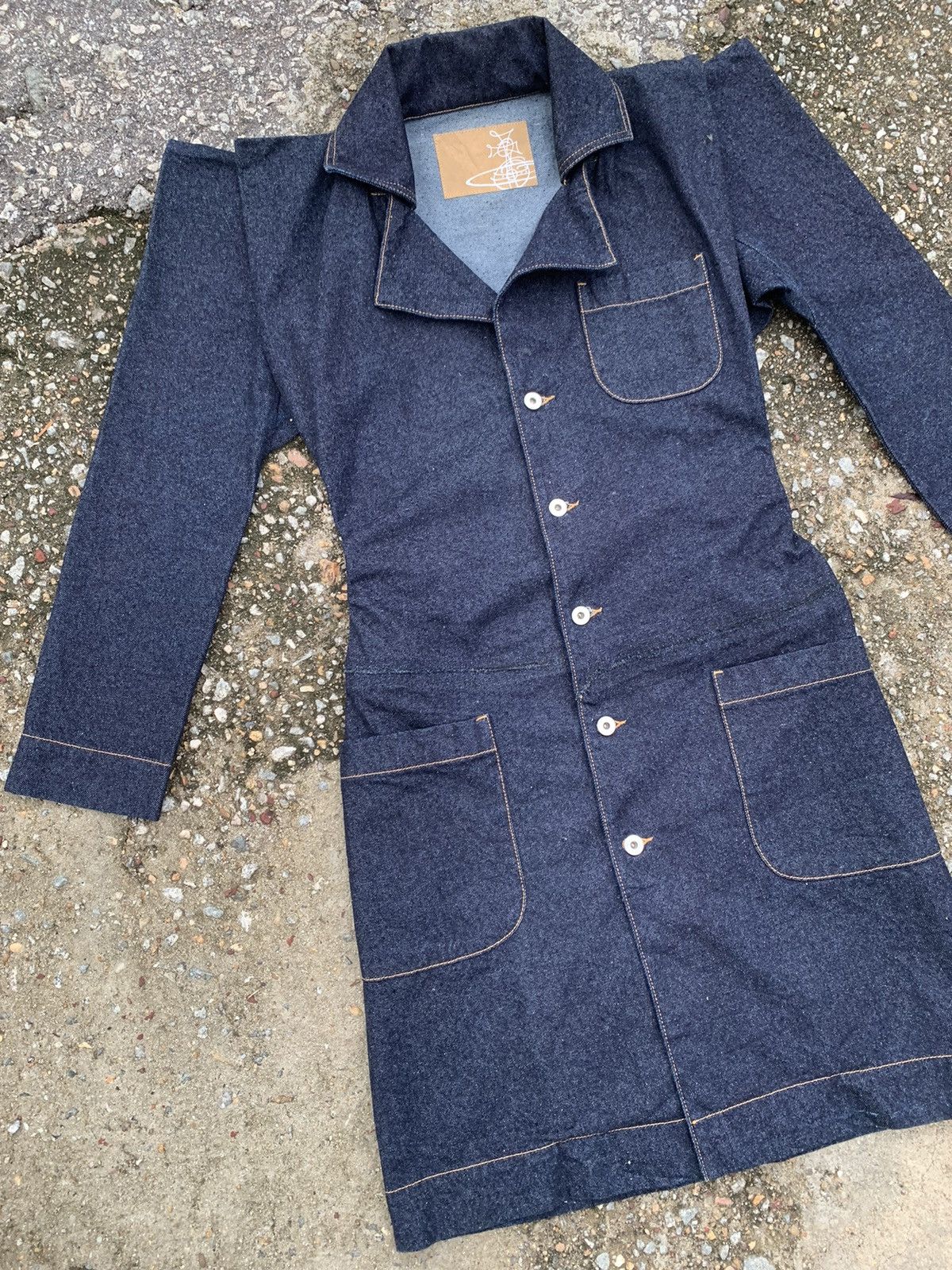 Vivienne Westwood VIVIENNE WESTWOOD DENIM JACKET RARE ITEM Size M / US 6-8 / IT 42-44 - 2 Thumbnail