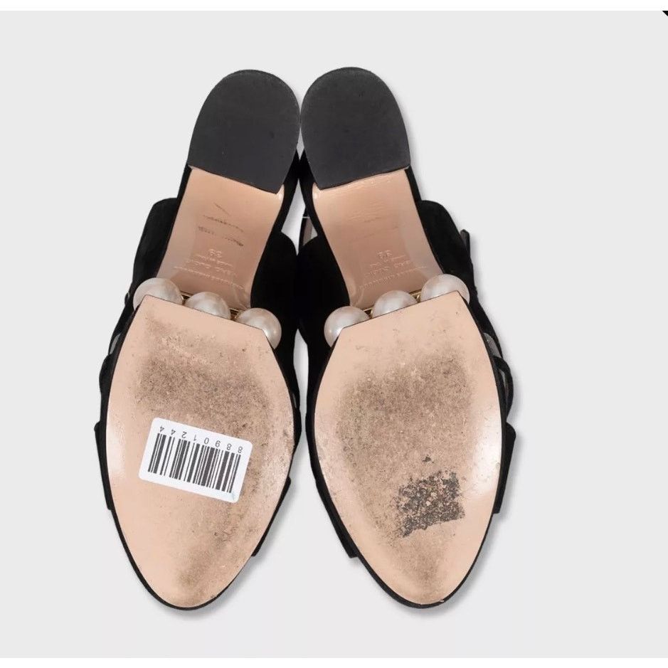 Nicholas Kirkwood Nicholas Kirkwood Pearl Suede Sandals - Size 39 Size US 9 / IT 39 - 5 Thumbnail