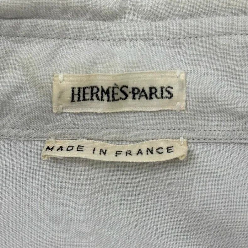 Hermes Hermes Long Sleeve Linen Shirt Size XS / US 0-2 / IT 36-38 - 4 Thumbnail