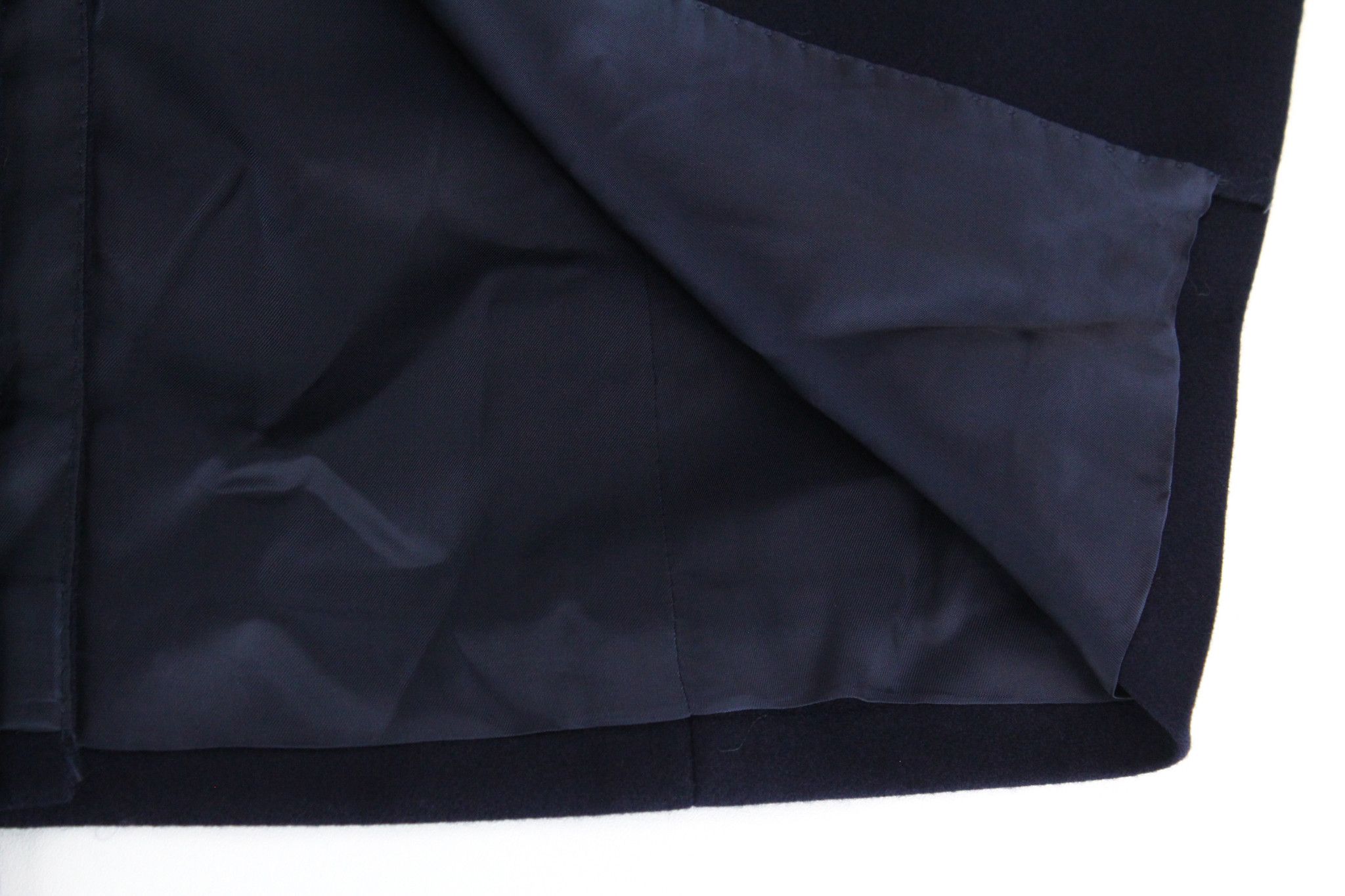 Suitsupply VICENZA UK30R Navy Wool Flannel Coat 66635 Size US XXS / EU 40 - 9 Thumbnail