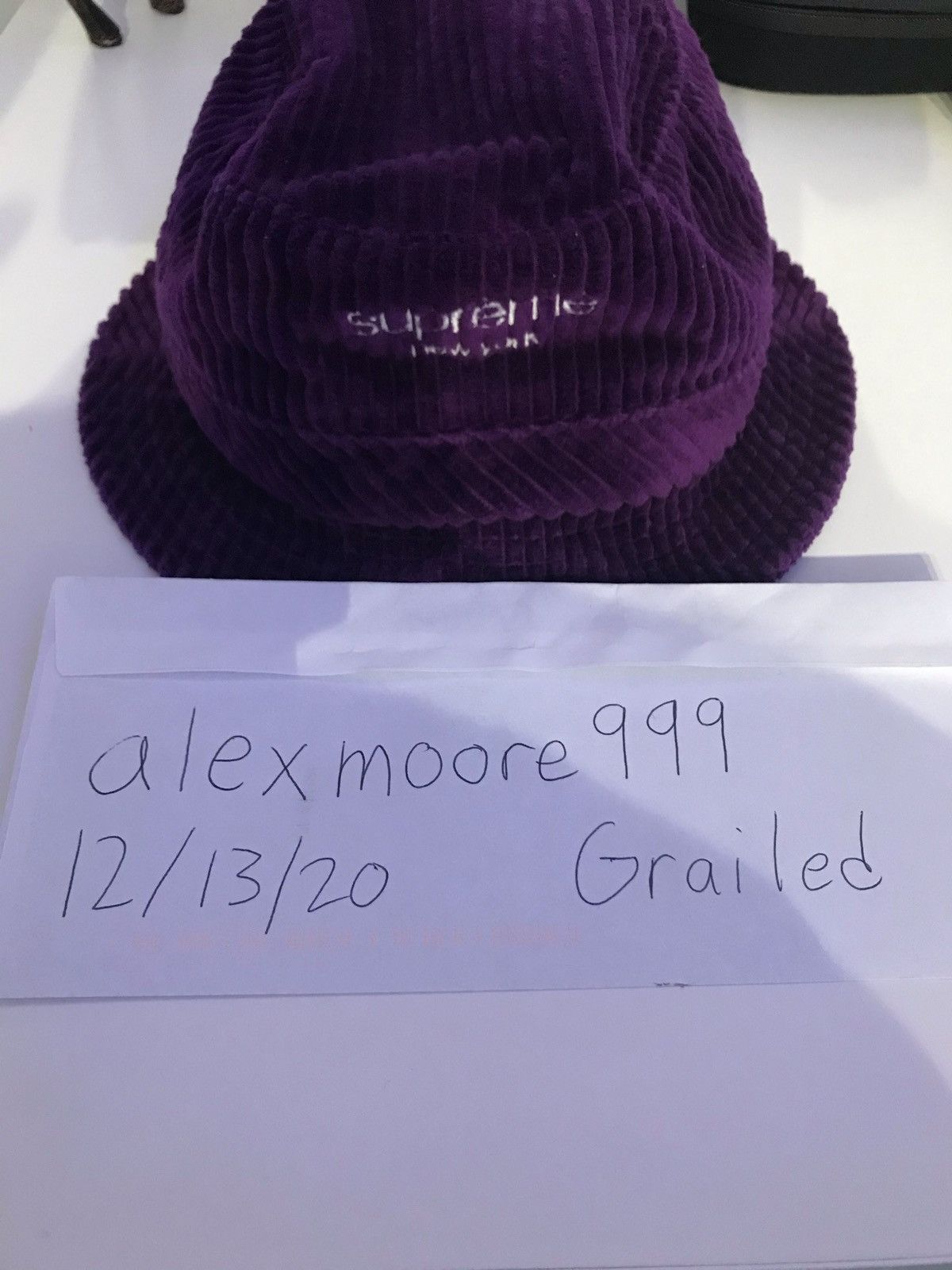 Supreme Supreme Wide Wale Corduroy Crusher - Purple | Grailed