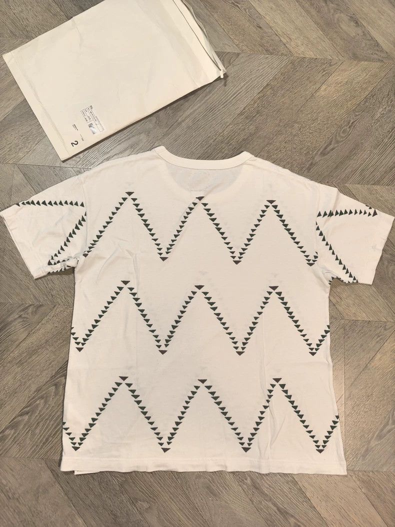 Visvim Visvim VISVIM Jumbo Hand-Drawn Triangle T-Shirt-2506 Size US XL / EU 56 / 4 - 3 Thumbnail