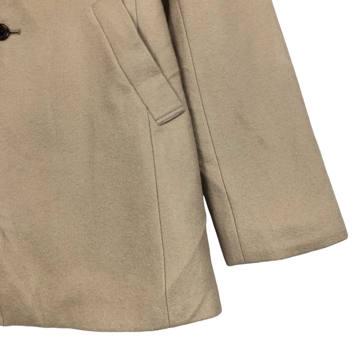 Issey Miyake Vintage Sunao Kuwahara Issey Miyake Pea Coat Size S / US 4 / IT 40 - 5 Thumbnail