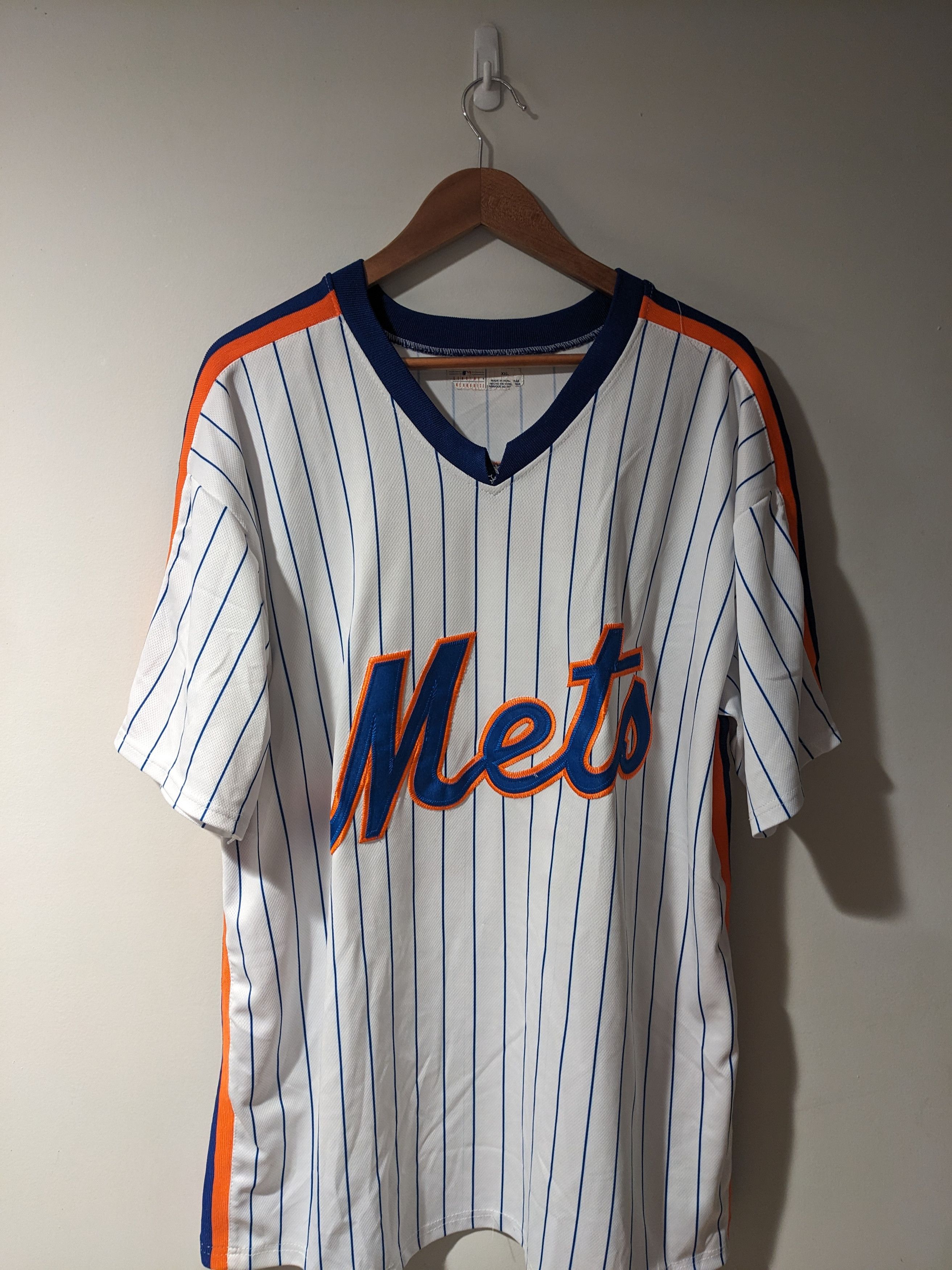 Vintage New York Mets MLB Baseball J.D. David Pull Over Jersey Size US XXL / EU 58 / 5 - 1 Thumbnail
