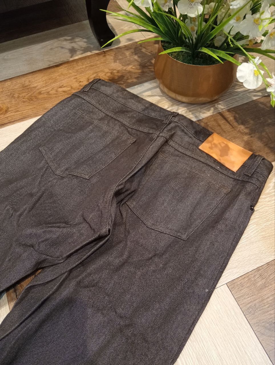 Louis Vuitton LUXURY LOUIS VUITTON COMBINE WOOL COTTON DENIM PANTS Size US 34 / EU 50 - 14 Thumbnail