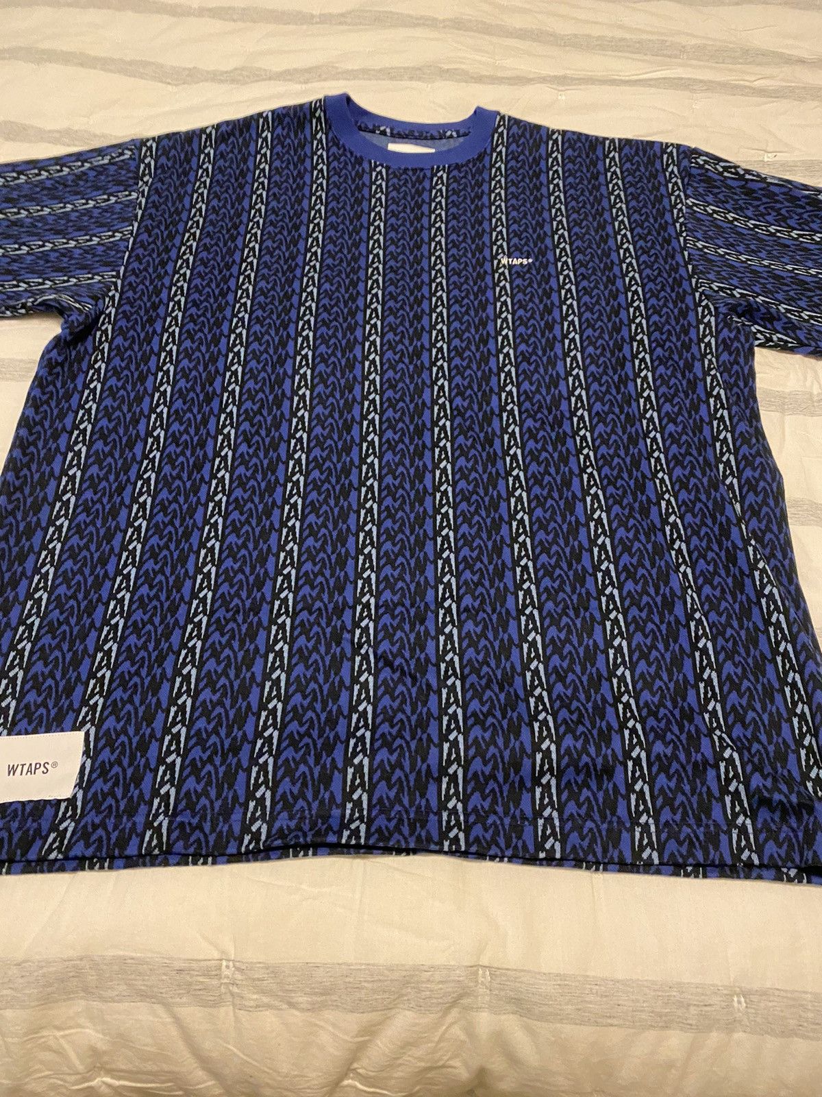 Wtaps WTAPS Bdy 01 S/S Intarsia Printed Shirt XL NWT Size US XL / EU 56 / 4 - 4 Thumbnail