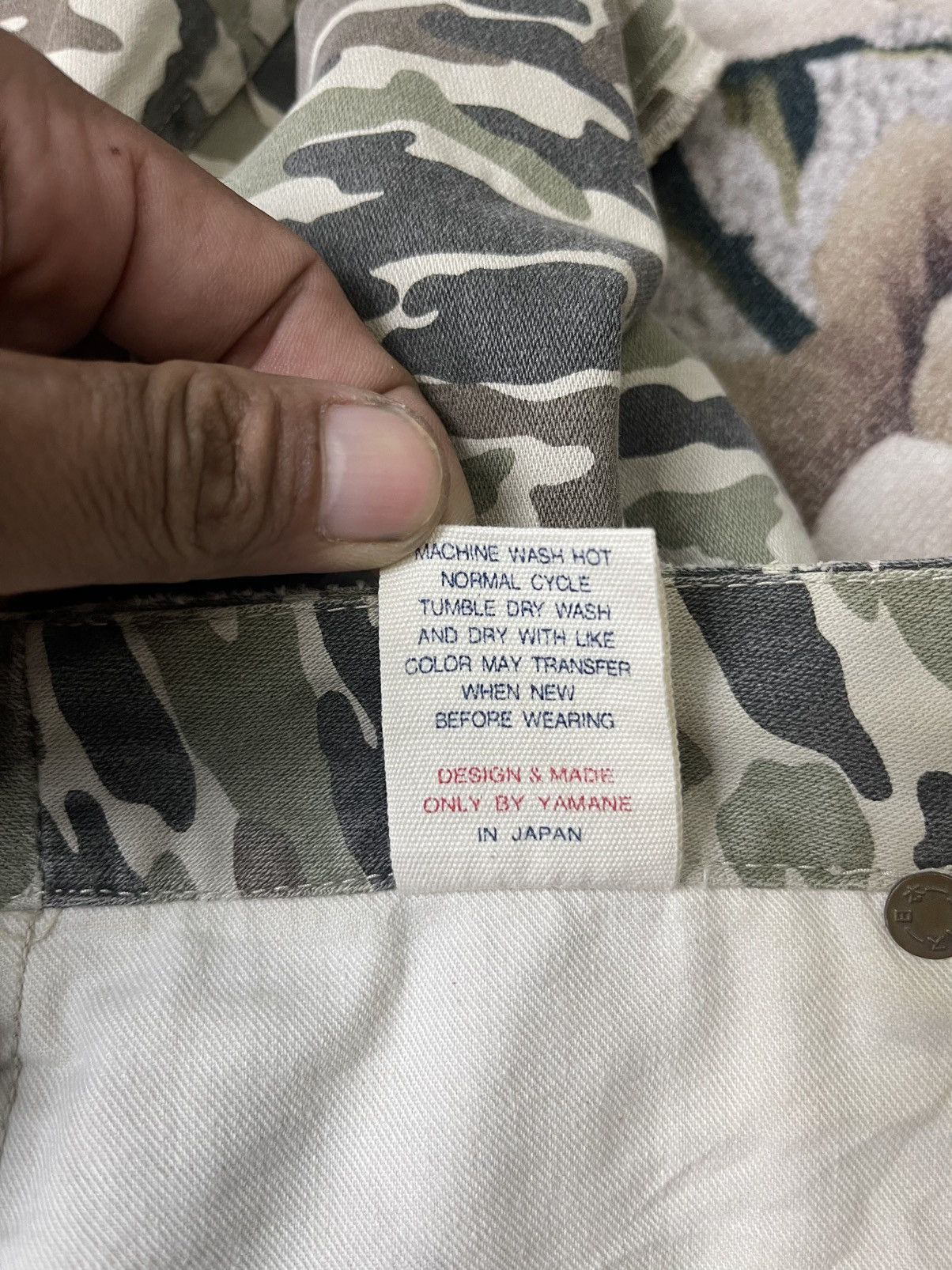 Evisu Vintage Evisu Donna Yamane Camouflage Mini Skirt Size 31" - 13 Thumbnail