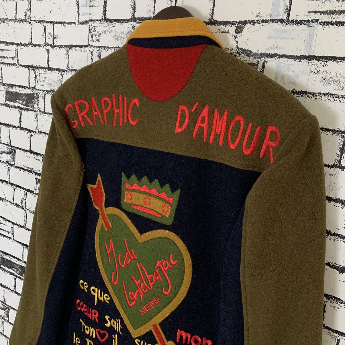 Jean Charles De Castelbajac Jean Charles de Castlebajac Wool Coat Blazer Jacket Size US M / EU 48-50 / 2 - 8 Thumbnail