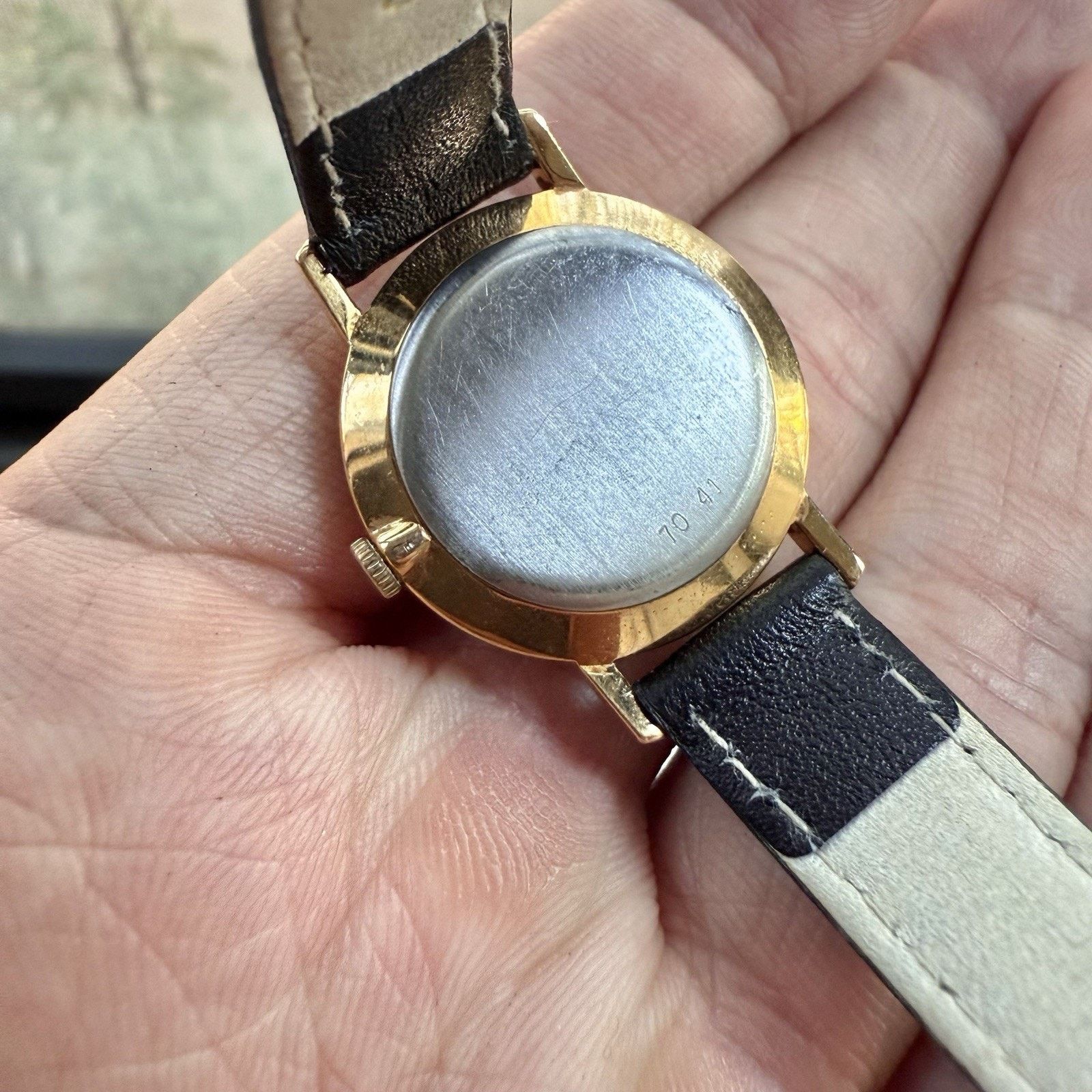 Vintage Vintage Eska Quartz Gold Plated Watch Lapis Lazuli Ladies 24 Size ONE SIZE - 2 Thumbnail