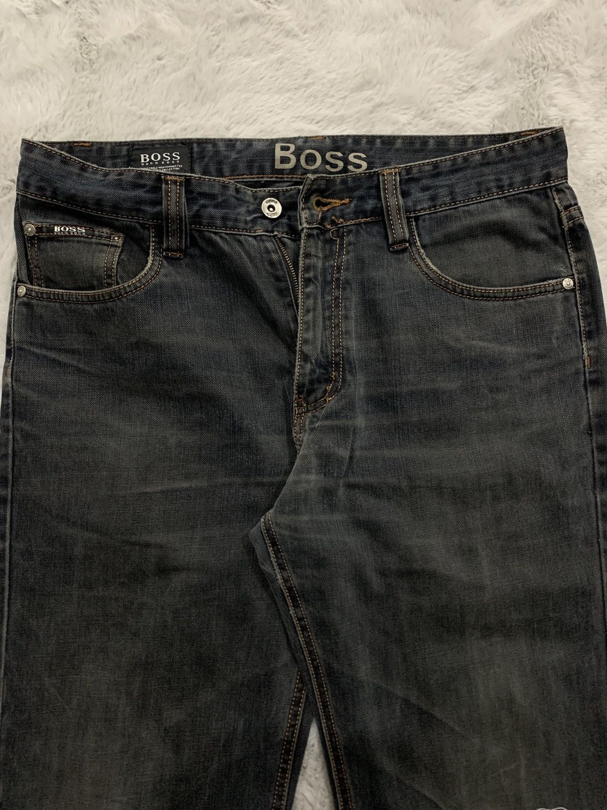 Vintage Kapital Inspired Patchwork/Boro Flared Denim Jeans Size US 33 - 4 Thumbnail
