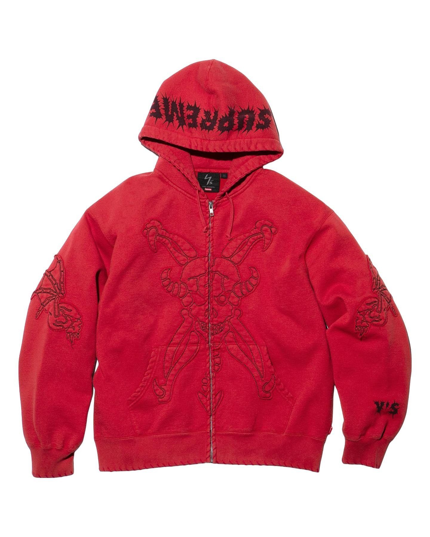 トップス Supreme IDGAF Zip Up Hooded Sweatshirt Supreme IDGAF Zip Up Hooded Sweatshirt (FW25) - $168
