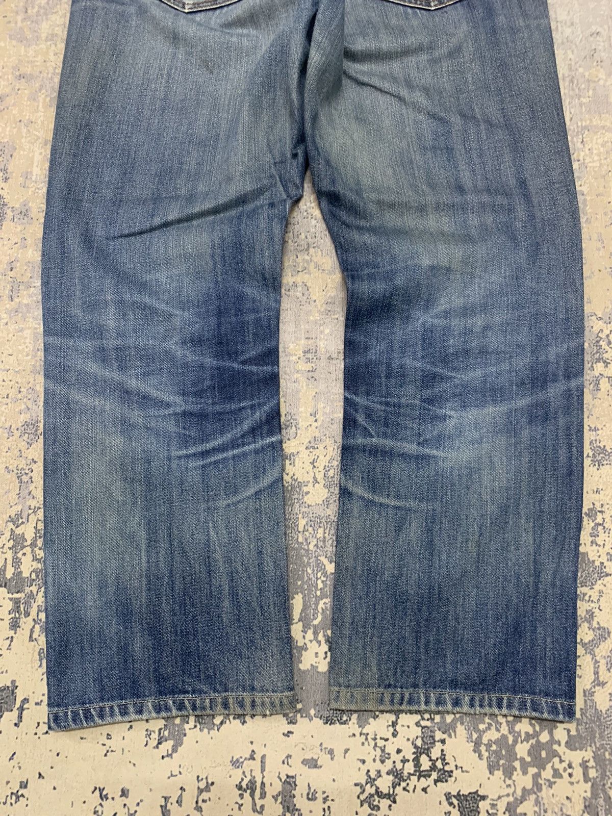 Japanese Brand Vtg Japanese Uniqlo Baggy Faded Jeans W34x27 Size US 34 / EU 50 - 12 Thumbnail