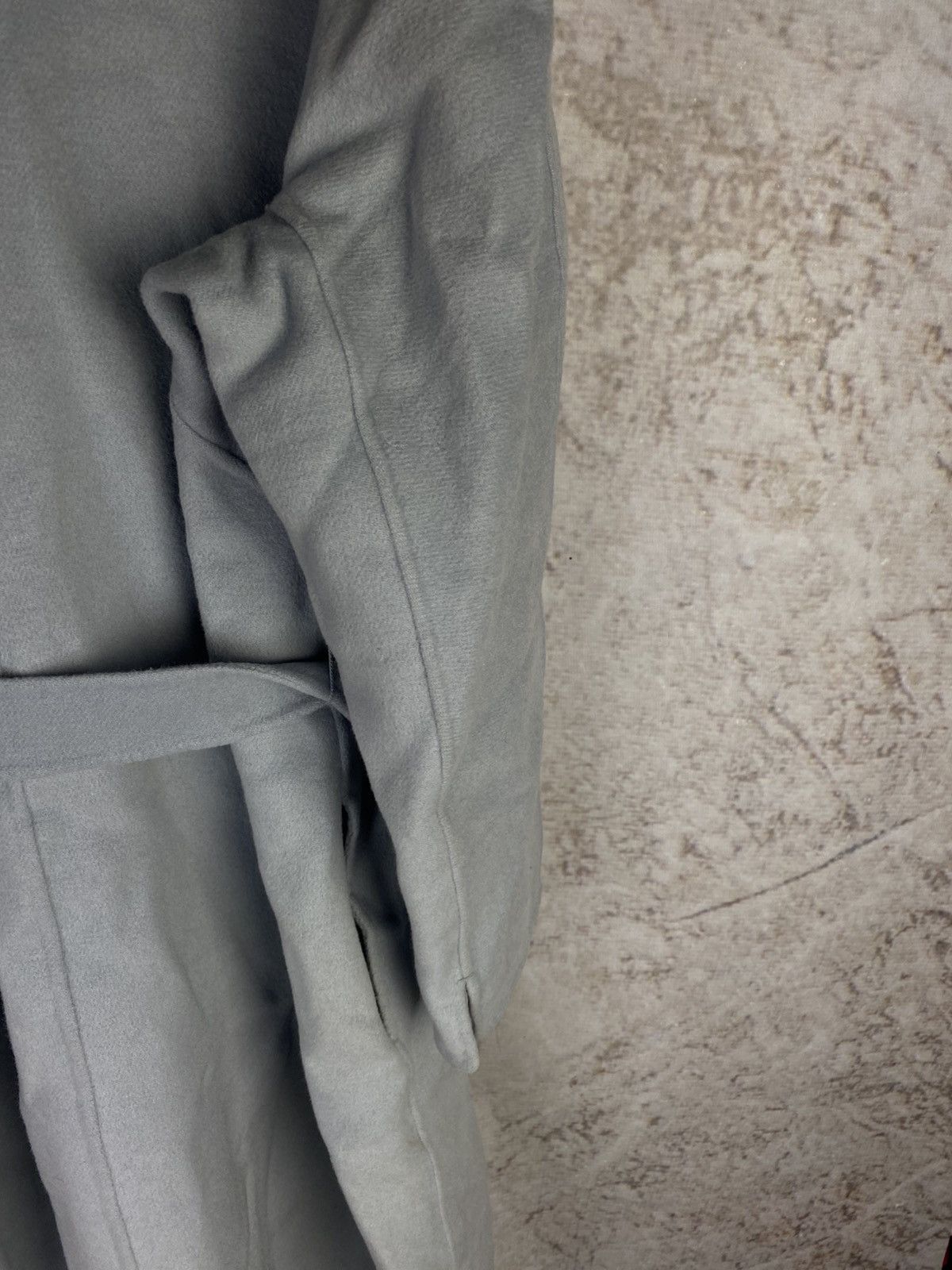 Max Mara Max Mara Long Trench Coat Blue 100% Wool US 8 Size M / US 6-8 / IT 42-44 - 8 Thumbnail