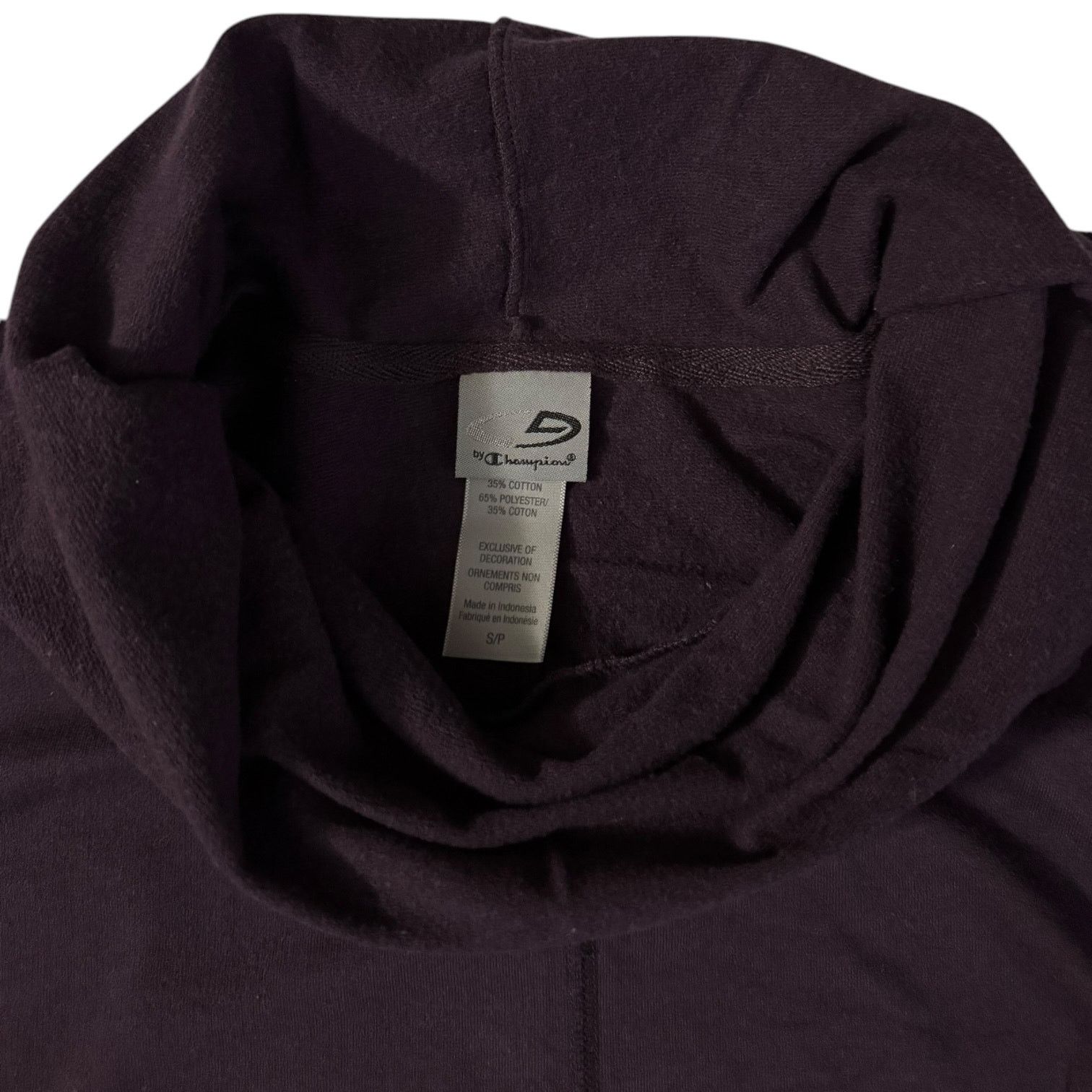 Champion Champion Purple Cowl Neck Long Sleeve Athletic Shirt Small Size S / US 4 / IT 40 - 2 Thumbnail
