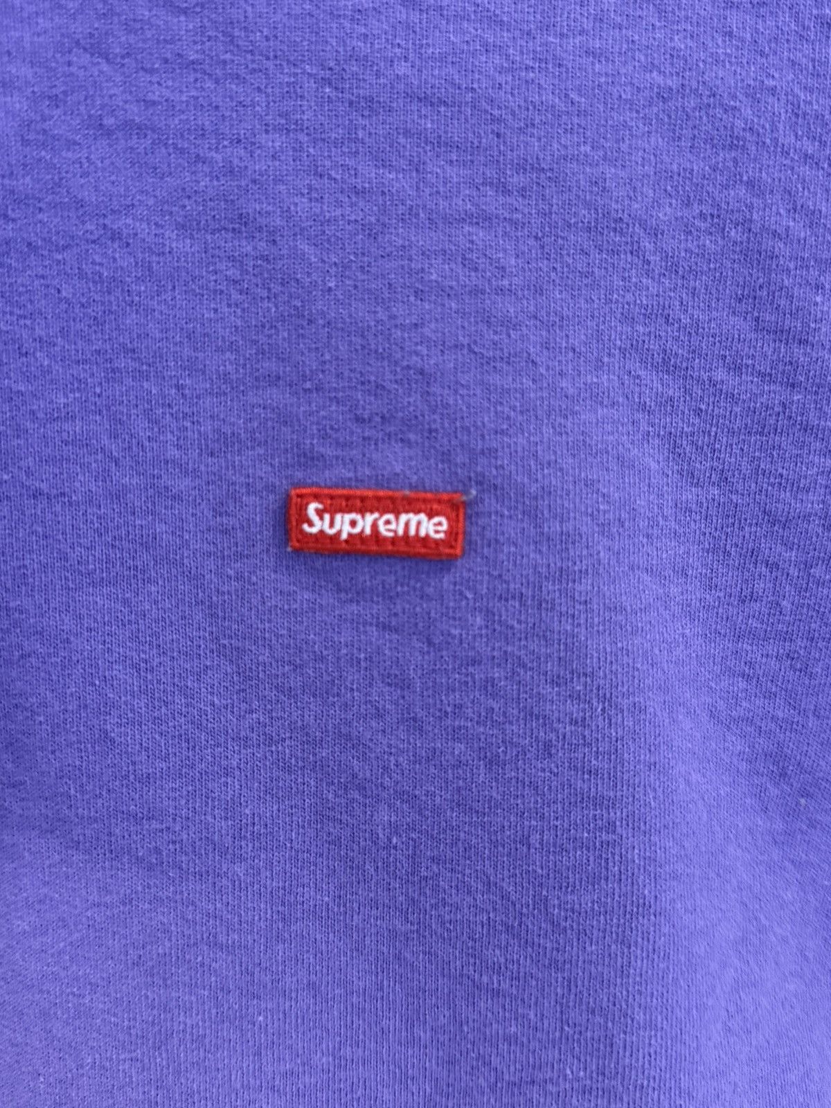 Supreme Supreme - Small Box Logo Hoodie (FW24) - Purple - Size M Size US M / EU 48-50 / 2 - 3 Thumbnail