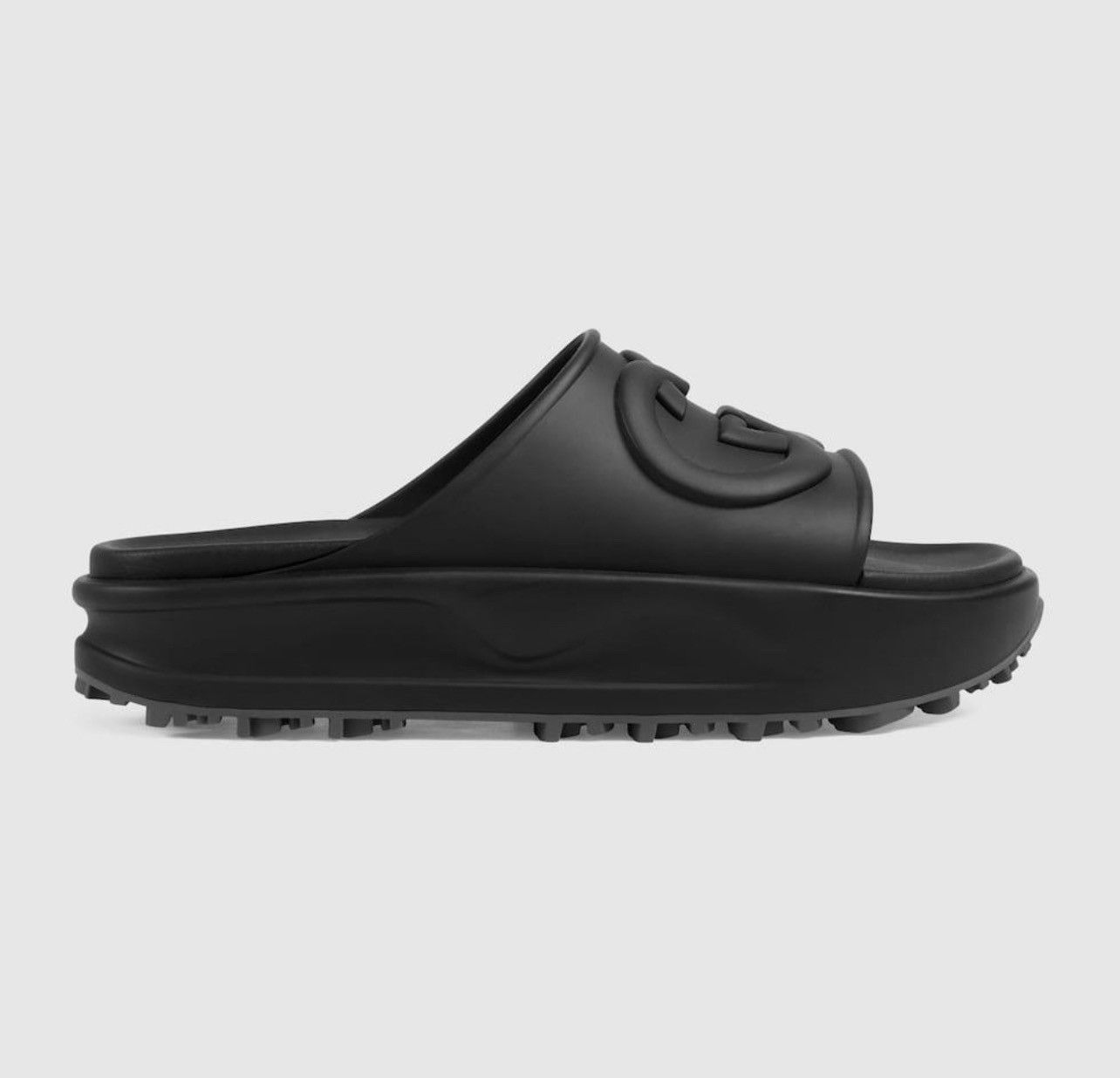 Gucci Horsebit Logo Slide Sandals