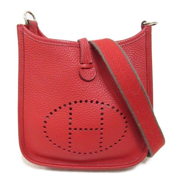 image of Hermes Clemence Evelyne Tpm in Red, Women's