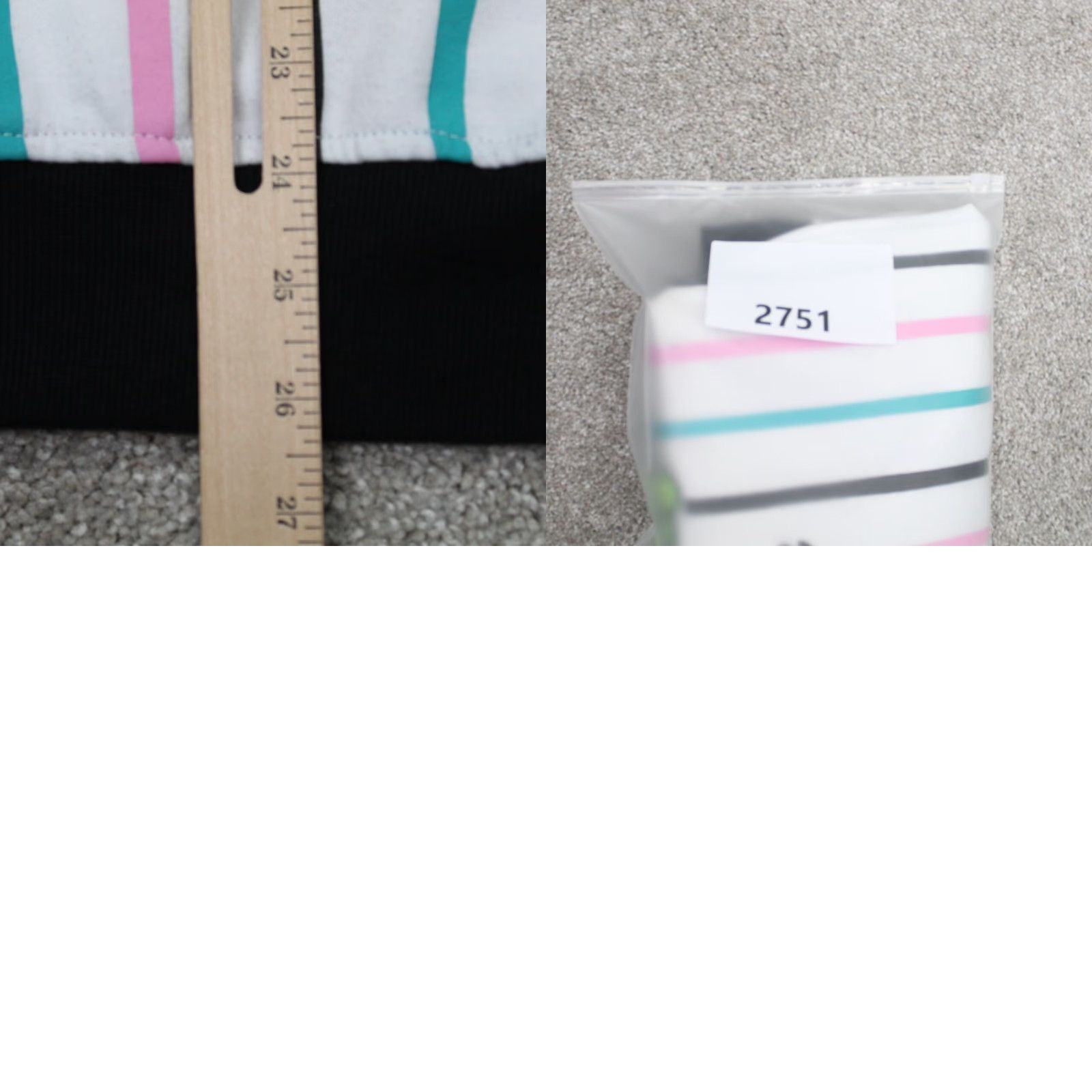 Vintage GNUN Mens Medium Pink & Blue Striped Sweatshirt Long Sleeve Pullover Crew Neck All Seasons Graphic Print White with Blue Accents Sports Theme Size US M / EU 48-50 / 2 - 9 Thumbnail