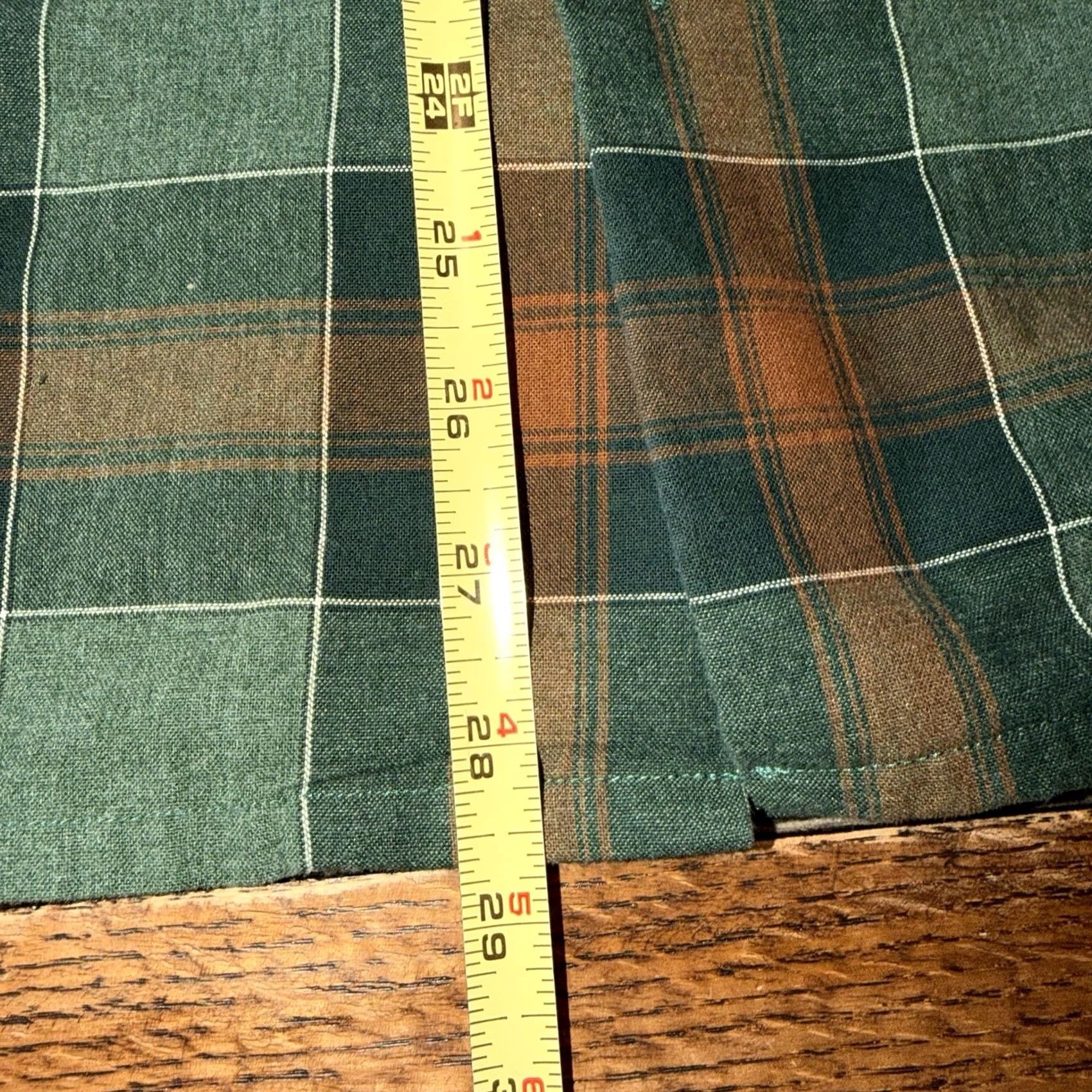 Brixton Brixton Lightweight Shirt Mens M Button-Up Green Plaid Pocket Shirt Size US M / EU 48-50 / 2 - 8 Thumbnail