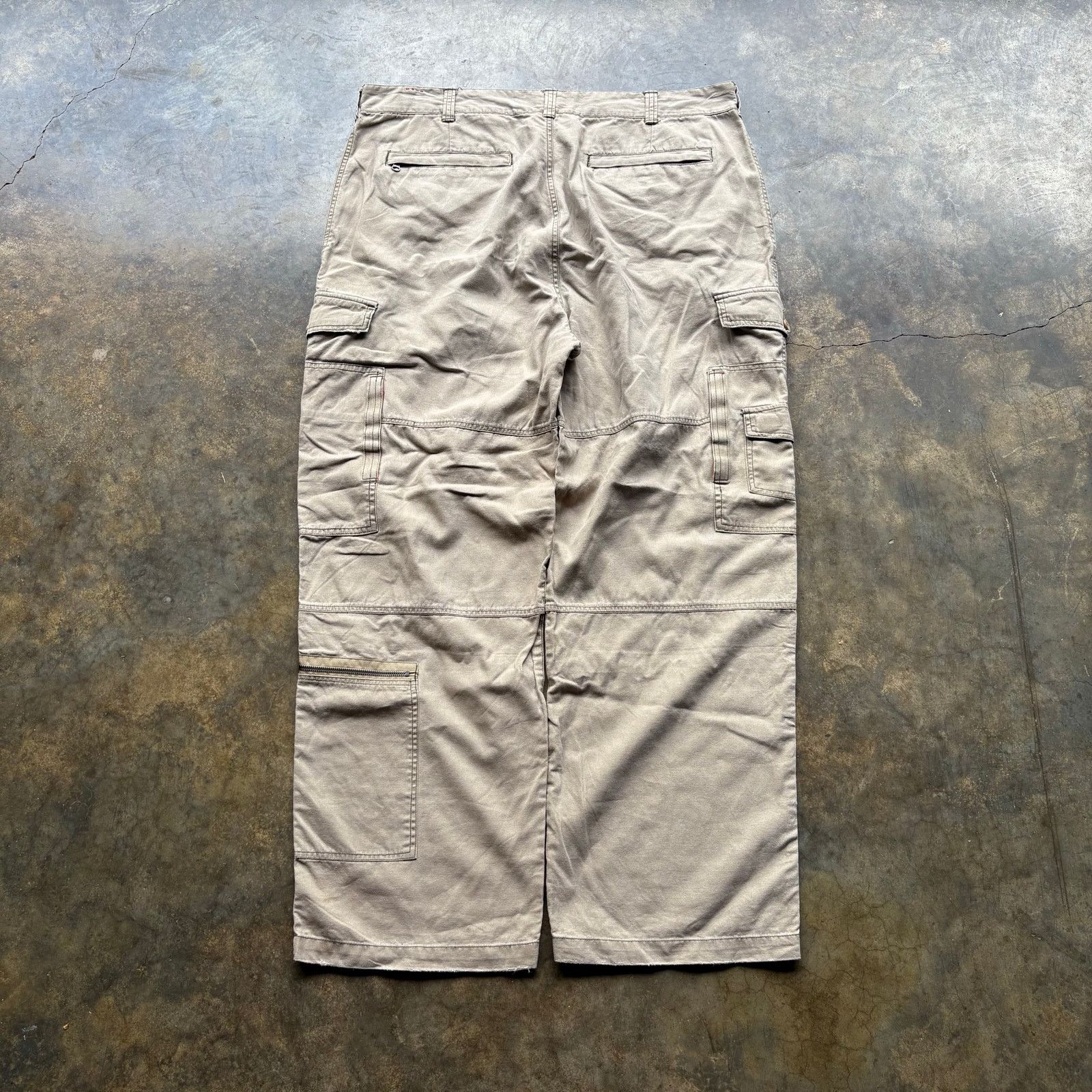 Bugle Boy Crazy Vintage Bugle Boy Military Style Baggy Trousers Size US 42 / EU 58 - 1 Thumbnail