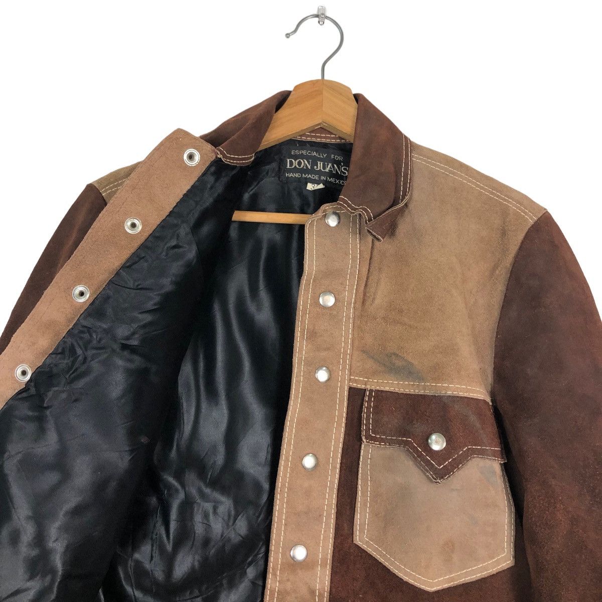 Japanese Brand Vintage Chore Genuine Leather Biker Jacket Don Juans Mexico Size US M / EU 48-50 / 2 - 11 Thumbnail