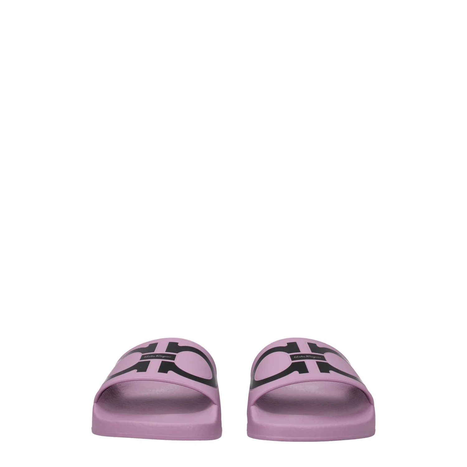 Salvatore Ferragamo ob1o1e1224 Rubber Slippers in Violet Size US 6 / IT 36 - 3 Thumbnail