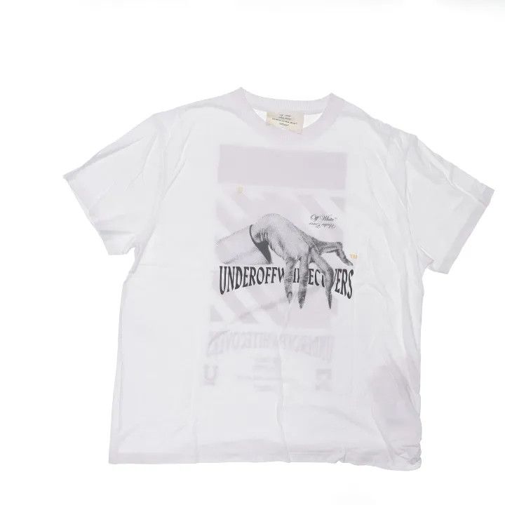 Off-White Off-White Graphic Print Crew Neck T-Shirt 0079 Size US XL / EU 56 / 4 - 1 Thumbnail