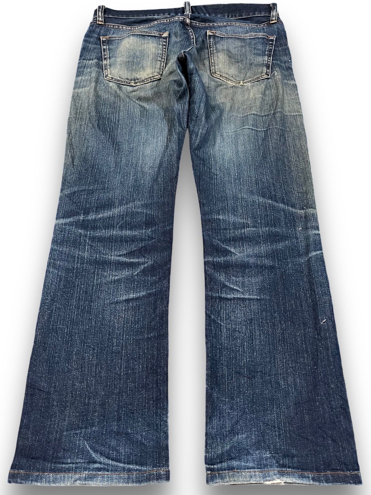 Jun Takahashi Vintage Uniqlo Patchwork Denim Size US 33 - 6 Thumbnail