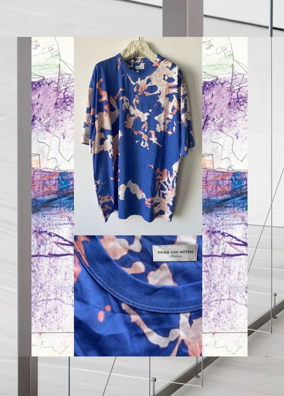 Dries Van Noten Dries Van Noten Hein Printed T-Shirt Size US S / EU 44-46 / 1 - 1 Thumbnail