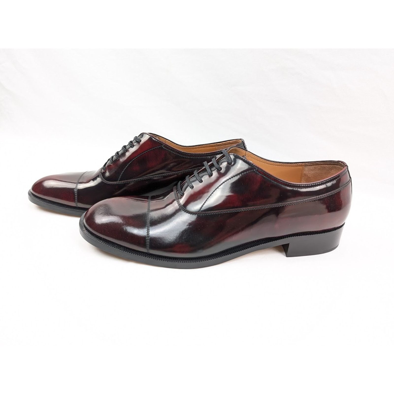 Maison Margiela o1rshd1 Q:2 / Lace-Up Derby Shoes in Bordeaux Size US 13 / EU 46 - 14 Thumbnail