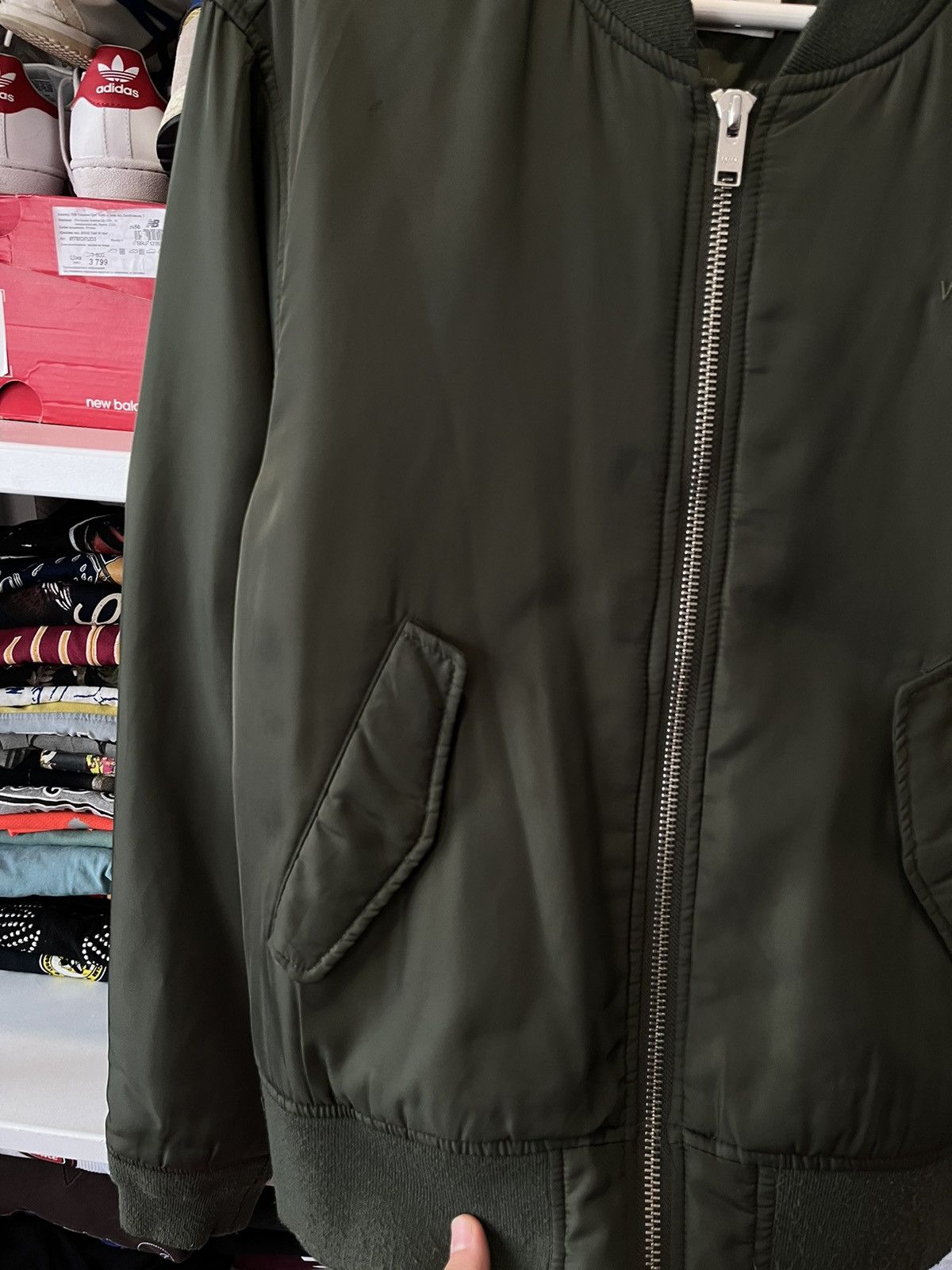 Vintage Wood Wood Romantic Bomber Jacket MA1 Luxury Y2K Size US L / EU 52-54 / 3 - 4 Thumbnail