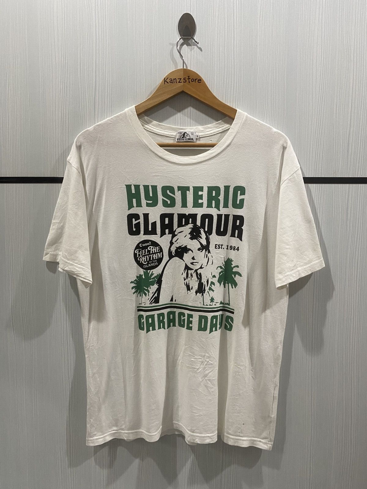 Designer Hysteric Glamour Garage Days T Shirt Size US S / EU 44-46 / 1 - 1 Thumbnail