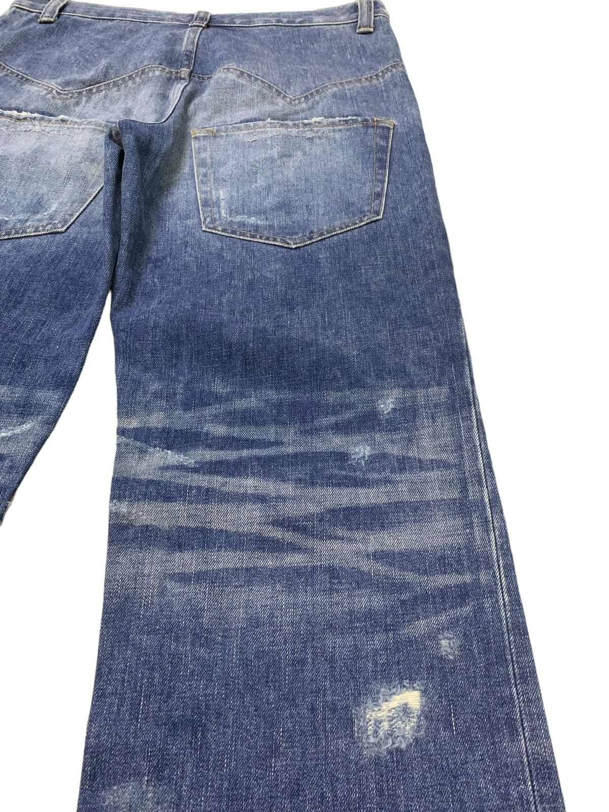 Issey Miyake Sunaokuwahara Issey Miyake MultiPocket Deconstructed Jeans Size US 30 / EU 46 - 15 Thumbnail