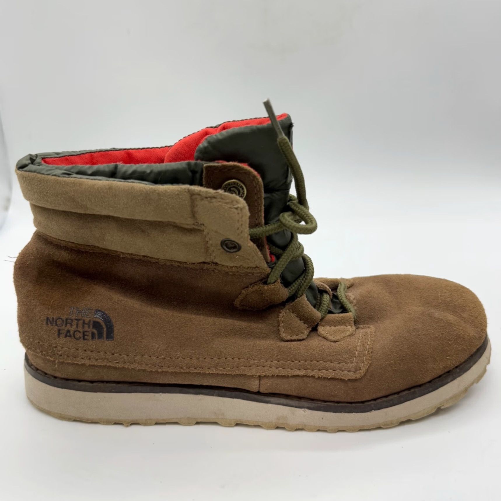 The North Face The North Face Womens Lace Up Suede Ankle Boots Hiking Brown Size 6.5 Shoes Womens Brown Suede Lace Up Hiking Boots 6.5 Size US 7 / IT 37 - 6 Thumbnail